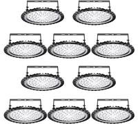 Lot de 2 luminaires industriels LED UFO 100 W - 10 000 lm, 6 500 K, angle de faisceau de 120°, IP65 for entrepôt, garage ou atelier (100-277 V)(10 Packs,200watt)
