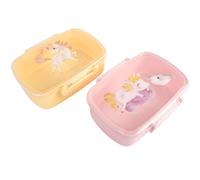 Filibabba - Set de 2 Lunch box La plage des licornes