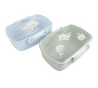 Lot de 2 lunch box Les contes de Christian la Baleine