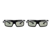 Lot de 2 lunettes 3D rechargeables DLP-Link à obturateur actif GL1800