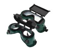 Lot de 2 lunettes de soudage à charnière, légères, vue large, ajustement confortable, utilisation industrielle, lunettes de soudage confortables