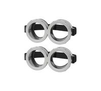 Lot de 2 lunettes d'Halloween 3D pour adultes et enfants, accessoires de costume, Minion, Cosplay, fête