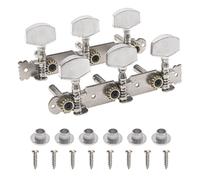 Lot de 2 m caniques Yootones 3R3L pour guitare acoustique, folk et classique (argent)