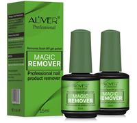 Lot de 2 Magic Remover Semi Permanent - Magic Remover - Vernis Remover Facile et Rapide - N'abîme pas vos Ongles