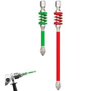 Lot de 2 magnétiques pour visseuse électrique, résistants avec ressort antidérapant pour techniciens mécaniques, bricolage, meubles, placoplâtre, construction domestique