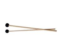 Lot de 2 maillets en caoutchouc pour percussion Xylophone Bell pour batteur | 2 pièces, 40 cm de longueur, 3,5 cm de diamètre, bois et caoutchouc, prise en main lisse, confortable, son clair transparent