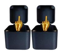 Lot de 2 majeurs dans Une boîte, Cadeaux Amusants avec « Juste pour Vous » sur Le Couvercle. Coffret Cadeau Farce de 5 cm pour Noël, Halloween, Poisson d'avril. Cadeaux Noël, farces, f