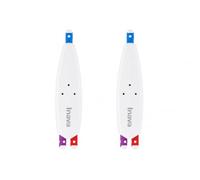 Lot de 2 Manches Porte-Brossettes Interdentaires Trio Compact ISO 1/4 / 5 - Compatible Recharges Interdentaires - Hygiène Buccodentaire Quotidienne