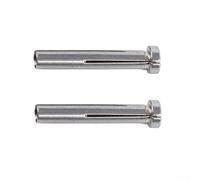 Lot de 2 manchons d'adaptateur de gravure en acier inoxydable pour convertir les outils de 3 mm pour s'adapter aux systèmes de serrage de 2,35 mm sur les unités de meulage