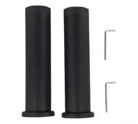 Lot de 2 manchons d'adaptation pour disques de poids, conversion de 2,5 cm à 5,1 cm pour une performance efficace en salle de sport (20 cm)