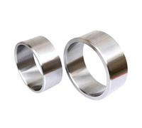 Lot de 2 manchons de roulement en acier résistant à l'usure, diamètre intérieur 12/13/14/15 mm, pièces de machines industrielles,14x16x20mm,IDxODxL