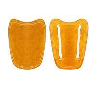 Lot de 2 manchons de soudeur en cuir avec résistance à la chaleur pour soudeurs et travailleurs du métal Protection contre les étincelles et les éclaboussures