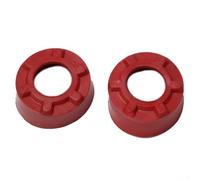 Lot de 2 manchons en caoutchouc à roulement rouge, compatibles avec marteau électrique Bosch GBH2-26, perceuse, housse de protection de 22 mm de diamètre extérieur 18 mm ID pour outils électriques