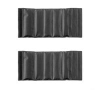 Lot de 2 manchons isolants noirs pour bouteille de vin, bouteille de gel longue durée