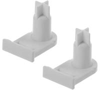 Lot de 2 manchons pour charnières de porte intégrées de réfrigérateur congélateur 5384490-00169301 compatible avec Bosch, Siemens, Miele, Neff, Constructa