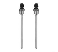 Lot de 2 manchons thermowell en acier inoxydable G3/4" pour une utilisation efficace (8 x 150 mm)