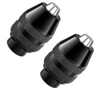 Lot de 2 mandrins 1/32-1/8" compatible avec les modèles 4250, 3000, 8260, 8240, 4000, noir