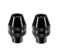 Lot de 2 mandrins de perceuse sans clé 0,8 à 3,2 mm à changement rapide pour outil rotatif compatible avec Dremel 3000 4000 7700 8200 mandrin de rechange Worksh