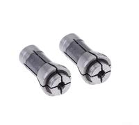 Lot de 2 mandrins de serrage de 3 mm/6 mm pour meuleuse pneumatique, matériau en alliage, compatible avec VAR (3 mm)