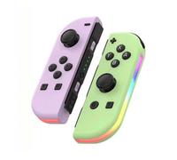 Lot de 2 manettes de jeu sans fil Joy-Con pour Nintendo Switch OLED multicolore MANETTE JEUX VIDEO (Pastel multi MANETTE JEUX VIDEO