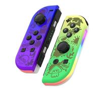 Lot de 2 manettes de jeu sans fil Joy-Con pour Nintendo Switch Splatoon 3 OLED coloré JEU VIDEO CONSOLE RET JEU VIDEO CONSOLE RETRO