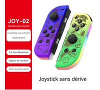 Lot de 2 manettes de jeu sans fil Joy-Con pour Nintendo Switch Splatoon 3 OLED multicolore MANETTE JEUX JEU VIDEO CONSOLE RETRO