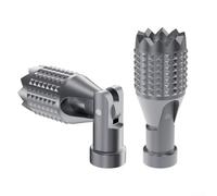 Lot de 2 manettes pour télécommande Potensic, pliables et télescopiques, alliage d'aluminium, contrôle précis, gris/argent, 2,28 x 0,8 x 0,6 cm (gris)