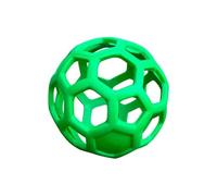 Lot de 2 mangeoires à foin à suspendre pour chevaux - Jouets en TPR résistant à la mastication avec corde, soulagement du stress pour écurie de cheval (vert)