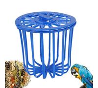 Lot de 2 mangeoires pour oiseaux - Lit de nidification pour petits oiseaux - Support d'élevage - Accessoires de cage pour cockatiels cockatoos - Aliments d'eau suspendus pour l'alimentation