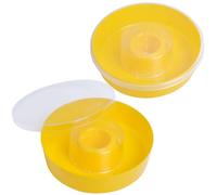 Lot de 2 mangeoires rapides pour abeilles - Ruche ronde - Pour équipement de boisson et fournitures d'apiculture