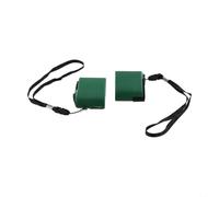 Lot de 2 manivelles pour chargeur avec sortie USB pour appareils mobiles et smartphones, générateur à dynamo manuel comme source d'alimentation de secours pour les voyages et le camping, couleur verte