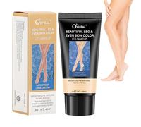 Lot de 2 maquillages imperméables pour les jambes, sans transfert, couvrent le tatouage, crème imperméable pour varices, maquillage pour cicatrices des jambes et du corps