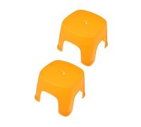 Lot de 2 marchepieds de Salle de Bain : marchepied Portable en Plastique pour Salle de Bain - Repose-Pieds Robuste pour entraînement à la Toilette, Chambre à Coucher,