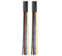 Lot de 2 marque-pages colorés en cuir PU pour étudier la Bible et lire les étudiants Essentiels de la Bible Marque-pages en cuir PU