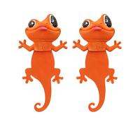Lot de 2 marque-pages en plastique imprimé animal en 3D, fiction