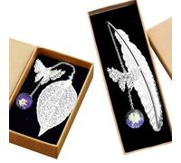 Lot De 2 Marque-Pages Rétro Avec 2 Boîtes D'Emballage, Marque-Pages Au Design Créatif, Marque-Pages Pour Femme, Marque-Pages Cadeaux, Accessoires De Lecture.