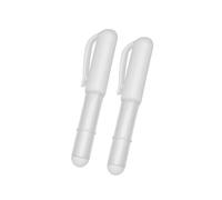 Lot de 2 marqueurs à craie en tissu effaçables pour tissu, accessoires de couture pour couture, matelassage, travaux manuels, stylos à poudre à tracer, crayons effaçables