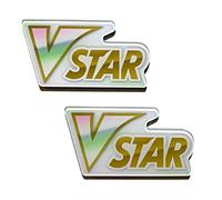 Lot de 2 marqueurs officiels Pokemon en acrylique VSTAR