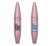 Lot de 2 - Mascara Volume Recourbant - Cils Sensational & Cils Sensational Waterproof - Teintes: noir