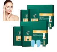 Lot de 2 masques au collagène de Corée - Essence d'implant de collagène - Masque frontal lyophilisé - Pour lifting de la peau