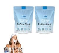 Lot de 2 masques de menton, masque de menton double menton, masque de levage en V, réducteur de double menton, éliminateur de double menton, levage de chinologie : dites adieu à votre double menton