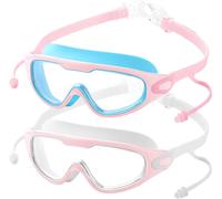 Lot De 2 Masques De Plongée Pour Enfants,Protection Uv,Lunettes De Natation Pour Garçons Et Filles,3-15 Ans,Piscine,Eau,Natation