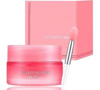 Lot de 2 masques de sommeil pour les lèvres, crème de soin des lèvres hydratante, exfoliante, réparatrice des lèvres sèches et gercées, baume à lèvres pour hydrater les lèvres, 20 g