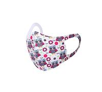 Lot de 2 masques réutilisables en coton avec imprimé hibou, masque anti-poussière en tissu respirant, lavable, protection de la bouche, du nez et du visage, anti-fumée, pollution, vélo, moto, sport