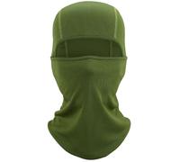 Lot de 2 Masques Ski, Masque Facial, intégral, Capuche, équipement Course for Moto, Neige, par Temps Froid pour Sports Ski Extérieur(Green)