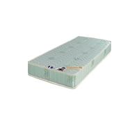 Lot de 2 Matelas 100x200 Mousse Poli Lattex Indéformable - Hauteur 19 cm - Soutien Ferme + 2 Protèges Matelas OFFERTS Luxe Aloe King of Dreams
