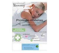 Lot de 2 Matelas 70x190 + 2 Sommiers Démontés + pieds + 2 Protèges Matelas Offerts Mousse Poli Lattex Indéformable - 23 cm - Face Hiver Pure Laine Merinos - Soutien Très Ferme - Tissu Aloe Vera Super
