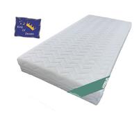 Lot De 2 Matelas 70x190 Pour Sommier Articulé - Déhoussable Mousse Poli Lattex Indéformable - 19 Cm - Soutien Ferme Housse Lavable À 30° Relax 2 X 70 X 190