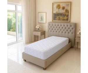 Lot de 2 Matelas 70x190 x 18,5 cm - Special Sommier Electrique - Une Face Soutien Ferme et Une Face Soutien Très Ferme - Dehoussable Housse Lavable - Reference Clarisse HR Dernière