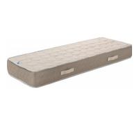Lot de 2 Matelas 80x190 x 23 cm Spécifique pour Sommier Articulé avec Latex densité 80 Kg/m3 - Tissu Coton - Compatible Sommiers Articulés - Soutien Ferme